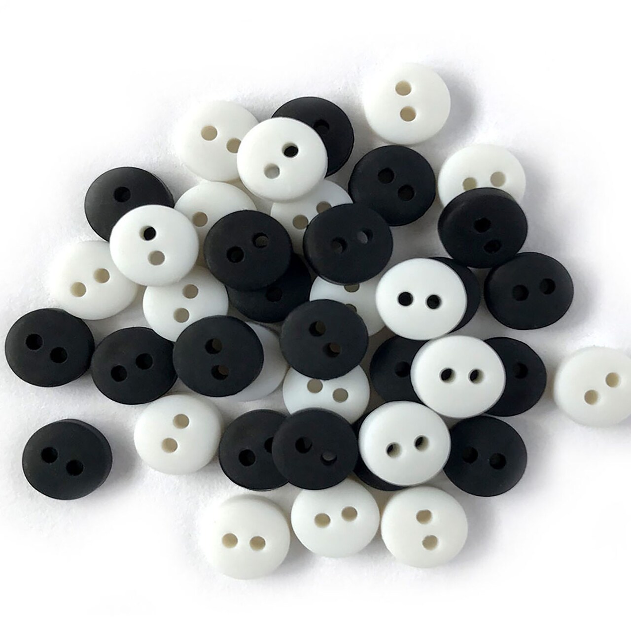 Buttons Galore and More Tiny Craft & Sewing Buttons - Assorted Colors - 105 Buttons